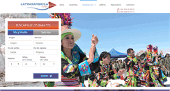 Desktop Screenshot of latinoamericaviajes.com